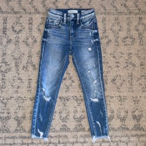 Girls size 5 Kancan skinny jeans